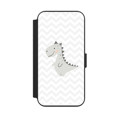 Apple iPhone 13 NIVOflip Grauer Dino