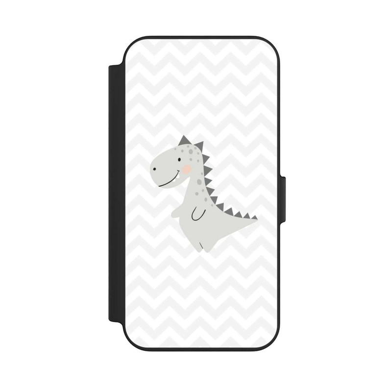 iPhone 13 NIVOflip Grauer Dino