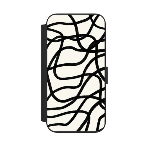 Apple iPhone 13 NIVOflip Schwarze Linien
