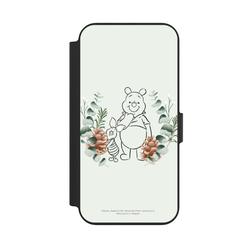 iPhone 13 NIVOflip Green Love Ourson et Porcinet