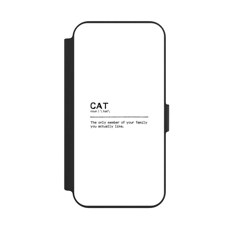 iPhone 13 NIVOflip Quote Cat Family