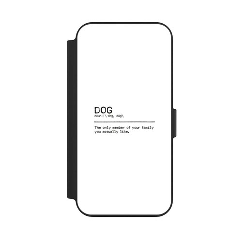 Apple iPhone 13 NIVOflip Quote Dog Family