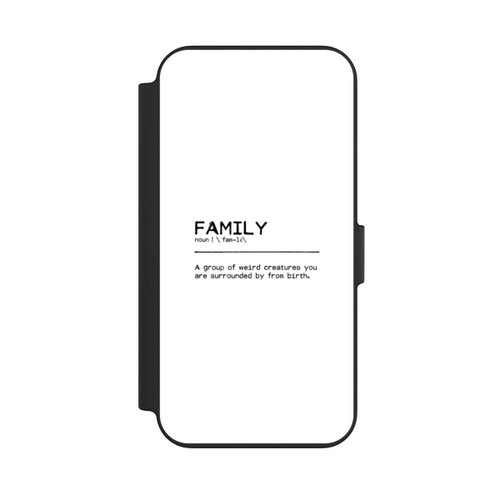 Apple iPhone 13 NIVOflip Quote Family Weird