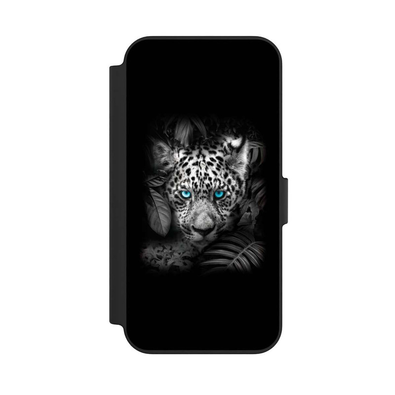 iPhone 13 NIVOflip Jaguar Schwarz Dschungel