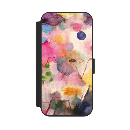Apple iPhone 13 NIVOflip Aquarell bunte Berge