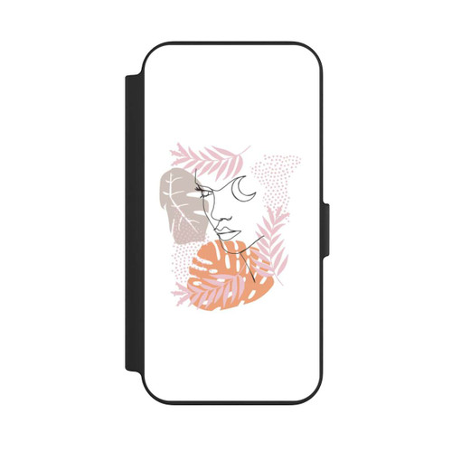 Apple iPhone 13 NIVOflip Dschungel-Line-Mädchen