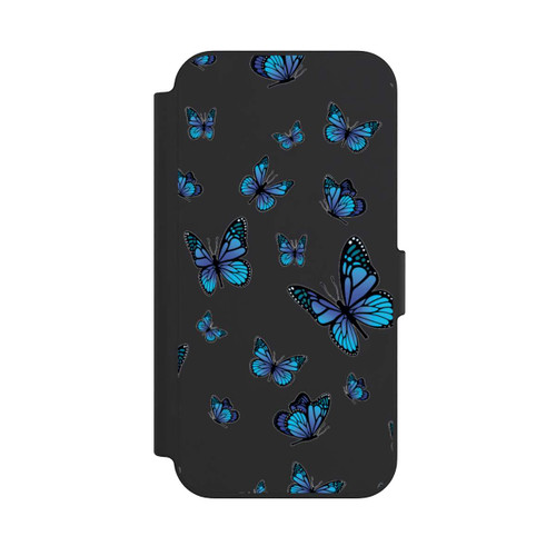 Apple iPhone 13 NIVOflip Schmetterlingmuster Transparent