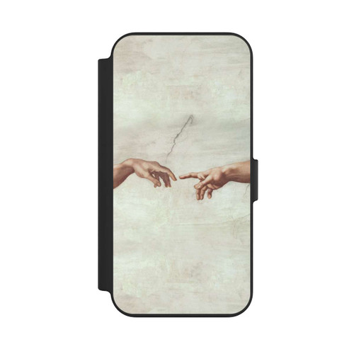 Apple iPhone 13 NIVOflip Die Hände von Gott und Adam von Michelangelo Buonarroti