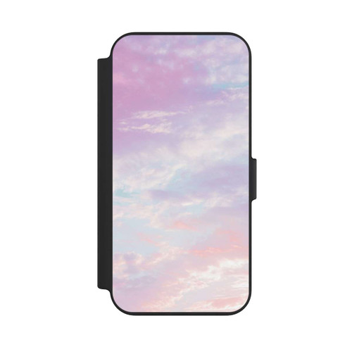 Apple iPhone 13 NIVOflip Zuckerwatte lila Wolken
