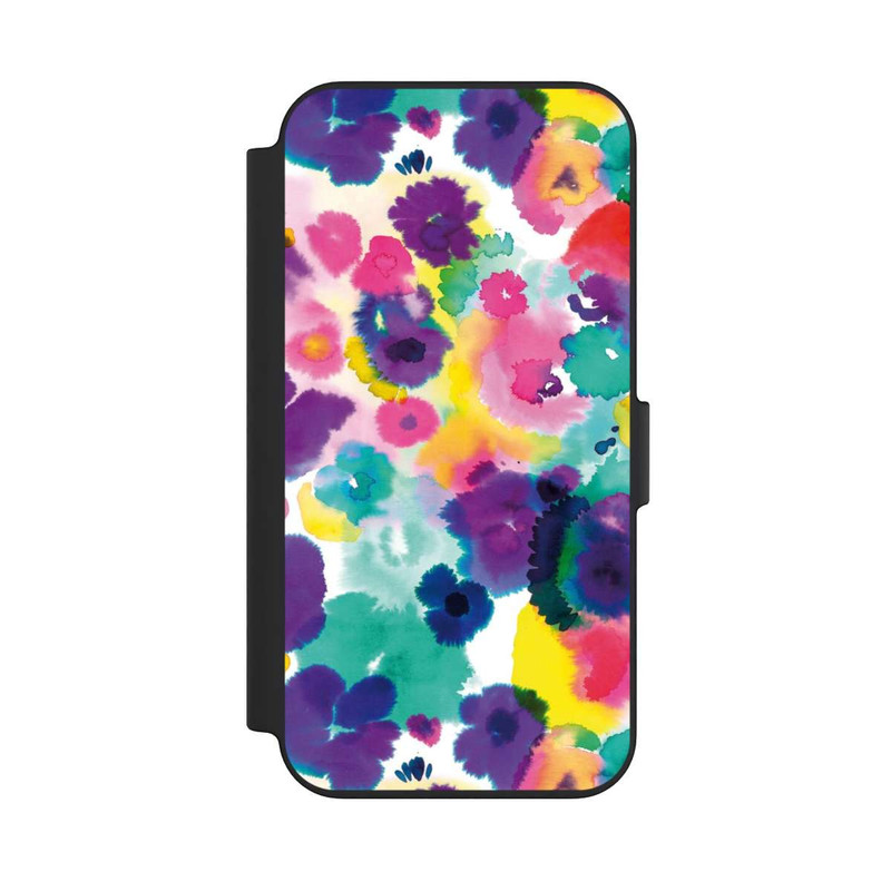iPhone 13 NIVOflip Fleurs aquarelles abstraites