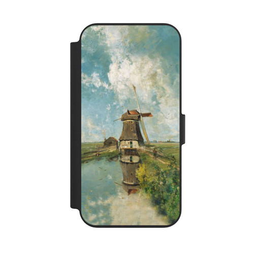 Apple iPhone 13 NIVOflip A Windmill on a Polder Waterway