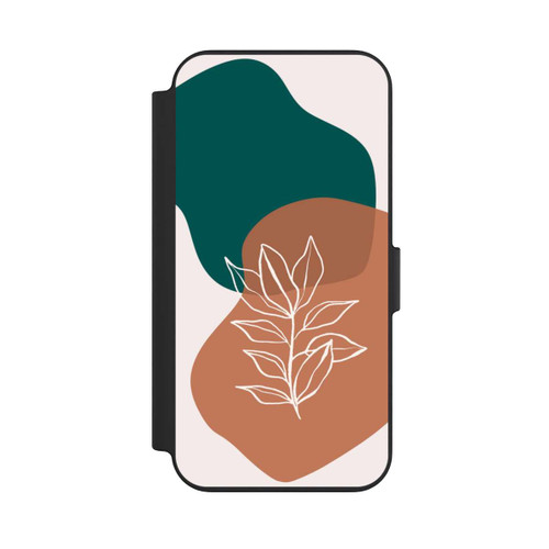 Apple iPhone 13 NIVOflip Abstract Botanical Pattern 3