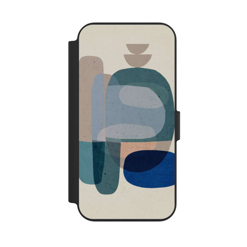 Apple iPhone 13 NIVOflip Pierres n° 3 Bleu