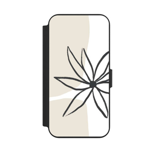 Apple iPhone 13 NIVOflip Blume und Creme
