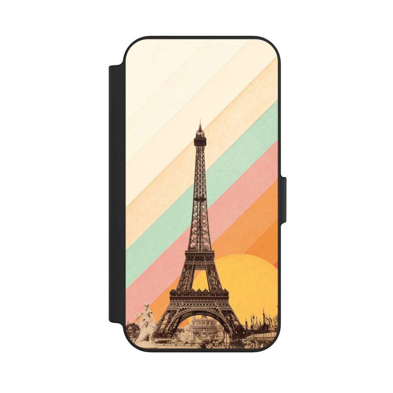iPhone 13 NIVOflip Eiffelturm Regenbogen