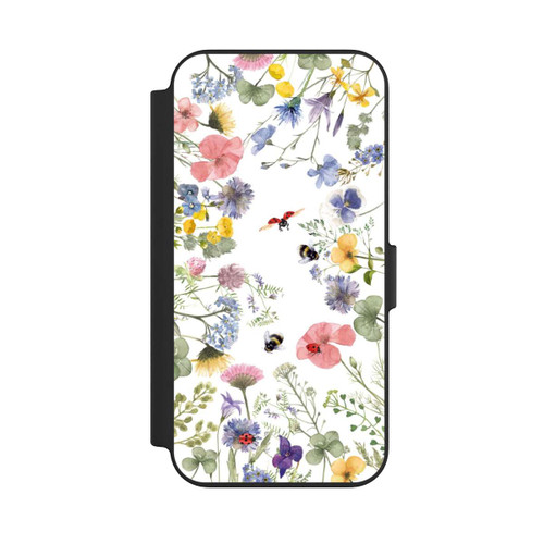 Apple iPhone 13 NIVOflip Colourful Spring Flowers and Bees