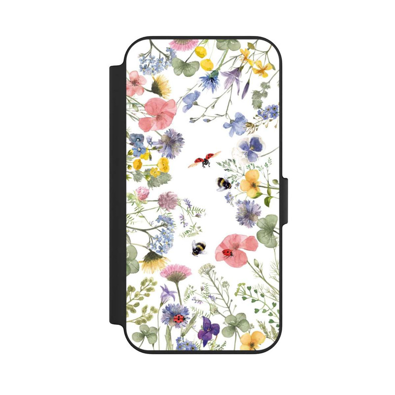 iPhone 13 NIVOflip Colourful Spring Flowers and Bees