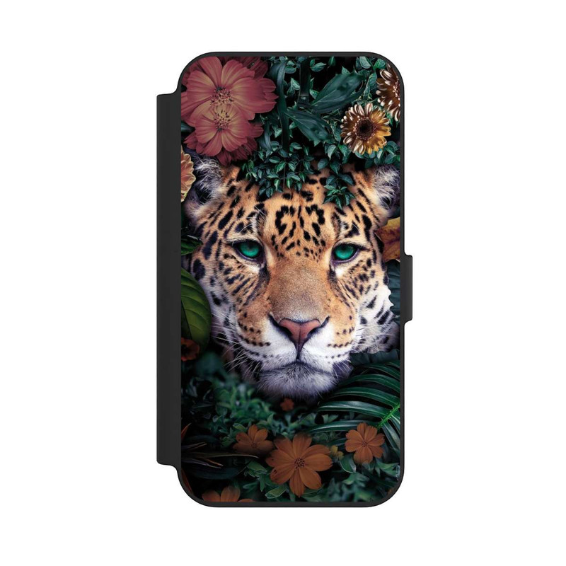 iPhone 13 NIVOflip Jaguar im Dschunglegrün