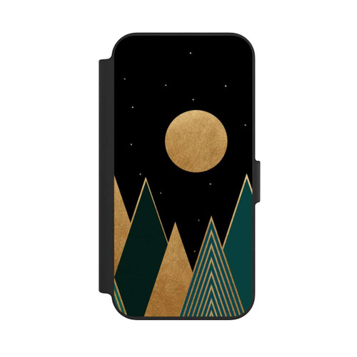 Apple iPhone 13 NIVOflip Emerald Mountains &amp; Moon 