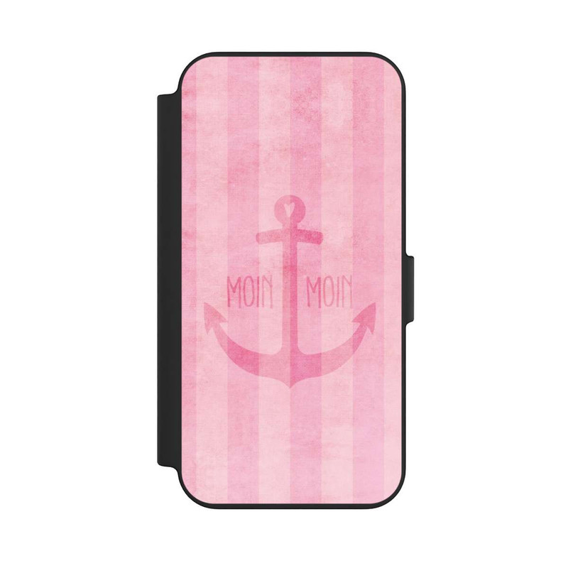 iPhone 13 NIVOflip Moin Moin Stripes Pink
