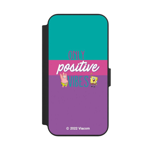 Apple iPhone 13 NIVOflip  Spongebob - Only Positive Vibes