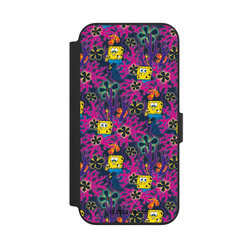 iPhone 13 NIVOflip Spongebob - Coral Muster