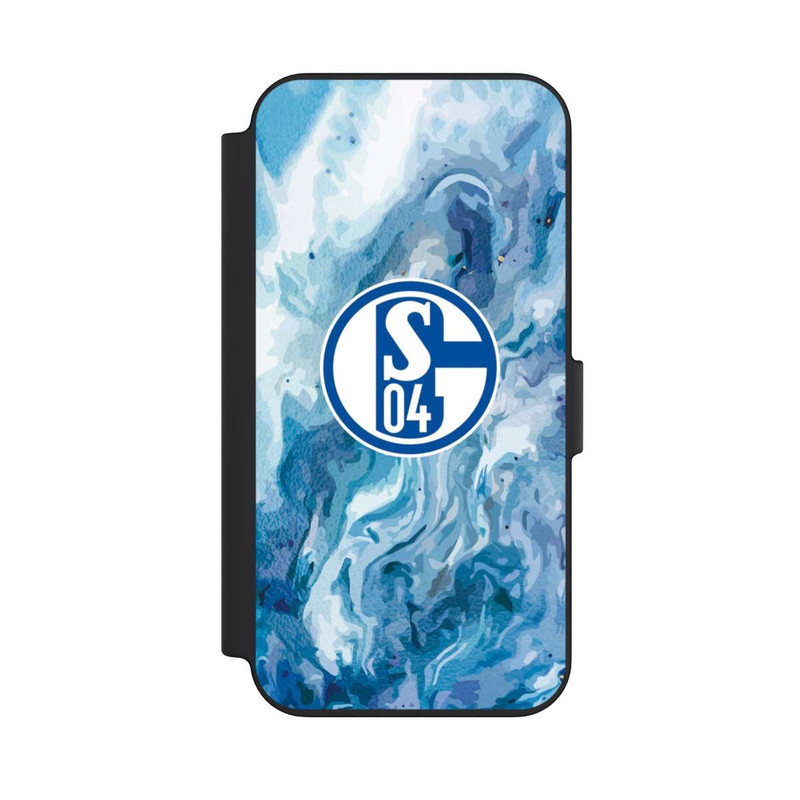 iPhone 13 NIVOflip Schalke 04 Flüssig Blau