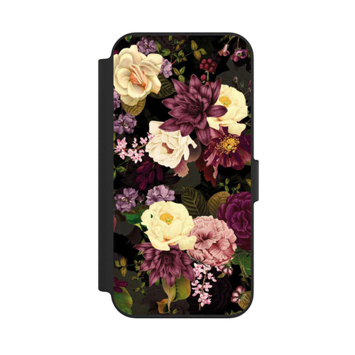 Apple iPhone 13 NIVOflip Fleurs Sombres &amp; Abeilles
