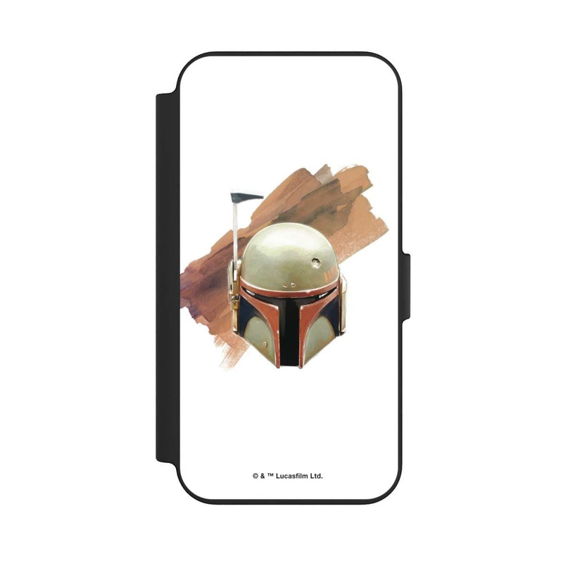 iPhone 13 NIVOflip Boba Fett Helm Weiß