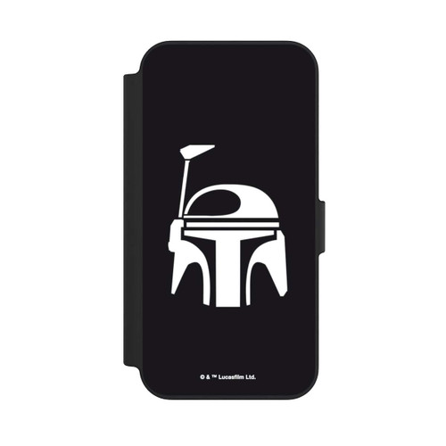 Apple iPhone 13 NIVOflip Boba Fett Helmet Black