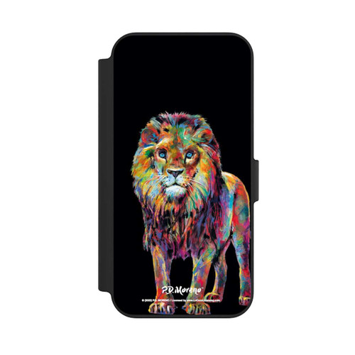 Apple iPhone 13 NIVOflip Löwe Bunte Kunst von P.D. Moreno