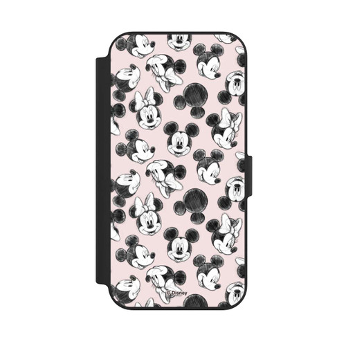 Apple iPhone 13 NIVOflip Minnie &amp; Mickey Many Faces Pink