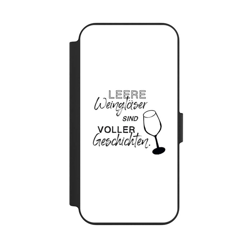 iPhone 13 NIVOflip Leere Weingläser