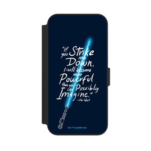 Apple iPhone 13 NIVOflip Citation d'Obi Wan
