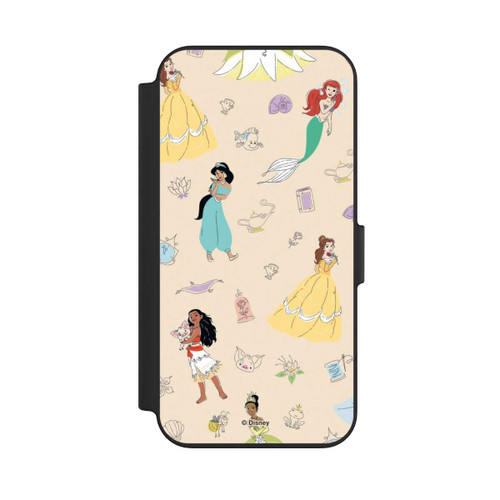 Apple iPhone 13 NIVOflip Princess Pattern Beige Disney Princess