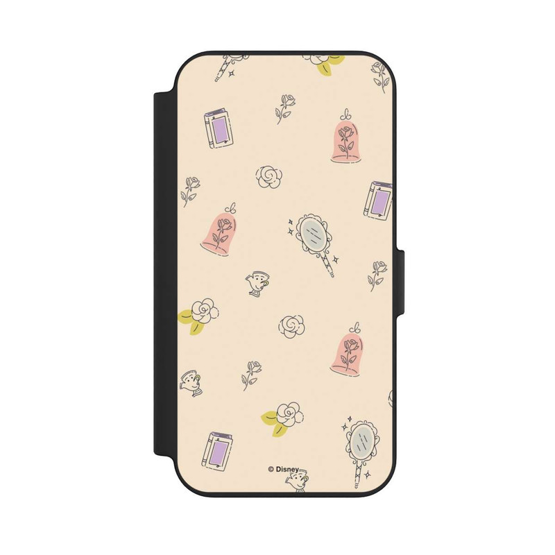 iPhone 13 NIVOflip Princess Accessoires Pattern Beige Disney Princess 