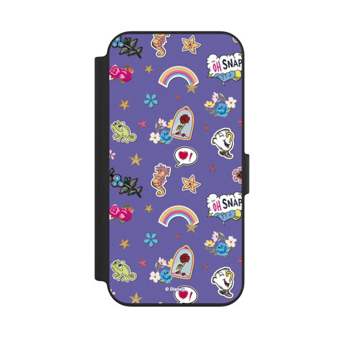 Apple iPhone 13 NIVOflip Princess Pattern Purple Disney Princess