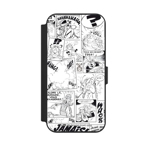 Apple iPhone 13 NIVOflip Asterix Comic Black and White