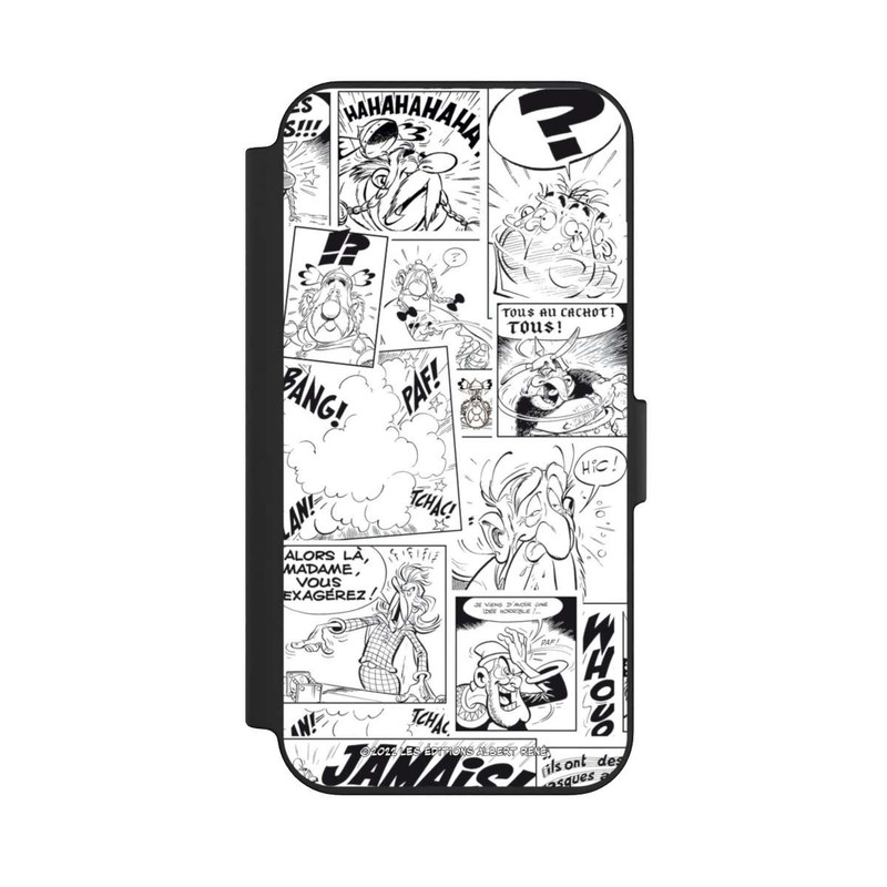 iPhone 13 NIVOflip BD Astérix Blanc & Noir