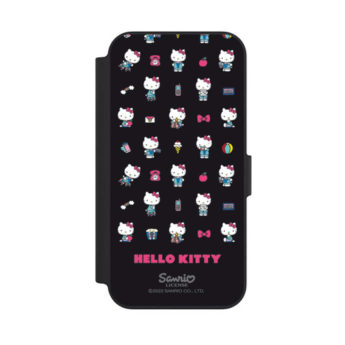 Apple iPhone 13 NIVOflip Hello Kitty 90s Schwarz