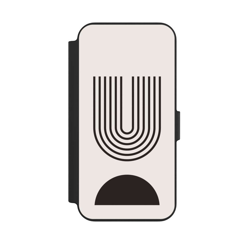 iPhone 13 NIVOflip Art moderne Lignes noires