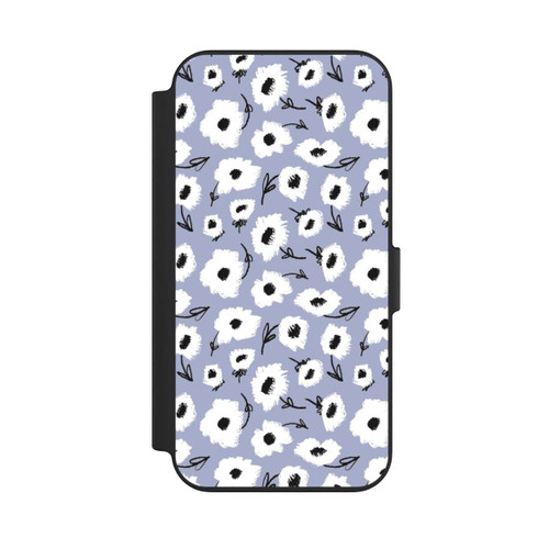 Apple iPhone 13 NIVOflip Pattern Fleurs Lilas