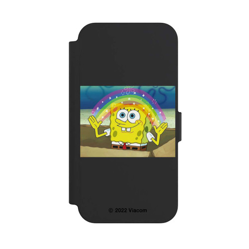 Apple iPhone 13 NIVOflip Spongebob - Rainbow Meme transparent