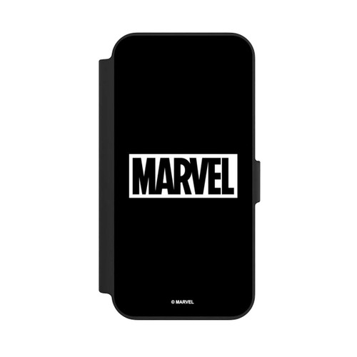 Apple iPhone 13 NIVOflip Marvel Logo Black