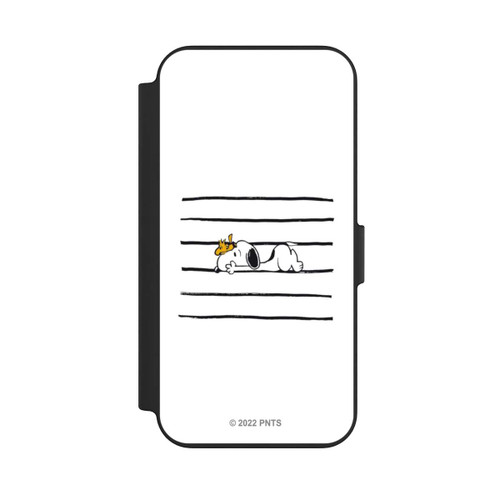Apple iPhone 13 NIVOflip Snoopy Woodstock Streifen