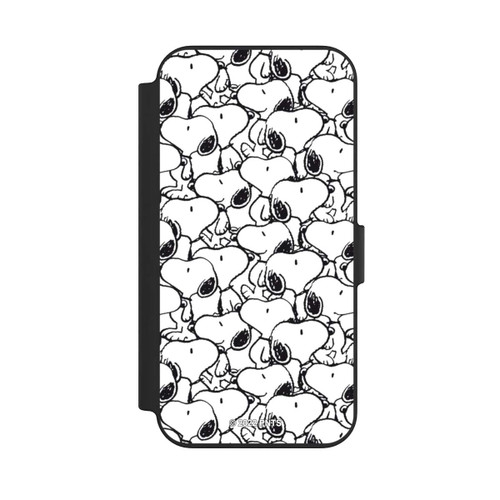 Apple iPhone 13 NIVOflip Snoopy Pattern Black And White