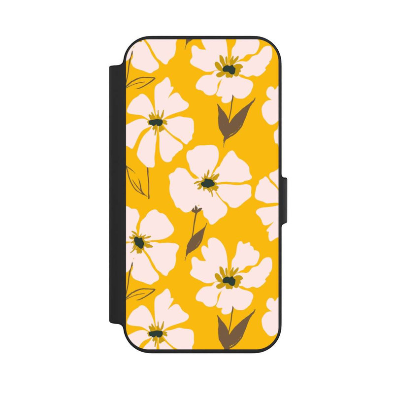 iPhone 13 NIVOflip Prairie Fleurie Ocre Jaune