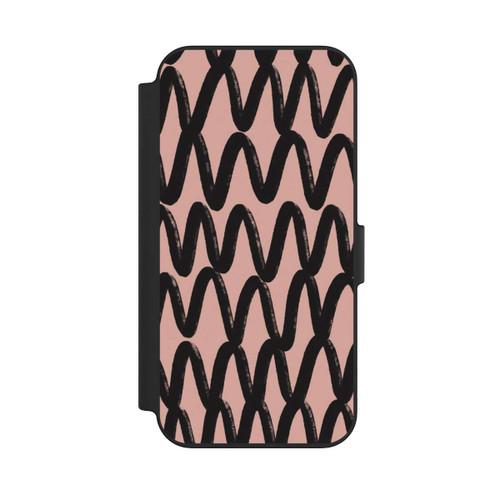 Apple iPhone 13 NIVOflip Zig Zag Noir