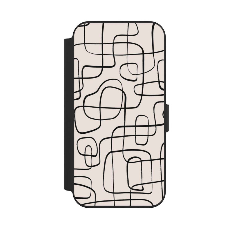 iPhone 13 NIVOflip Lignes Fines Pattern