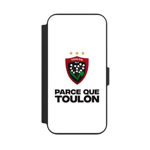 Apple iPhone 13 NIVOflip RC Toulonnais Blanc